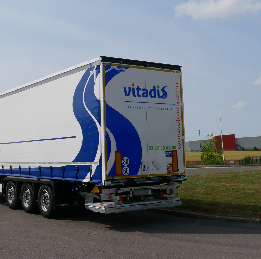 camion Vitadis / transport et logistique / vue arrière