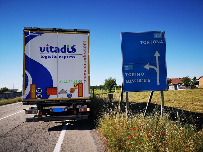 Vitadis road transport France Italy