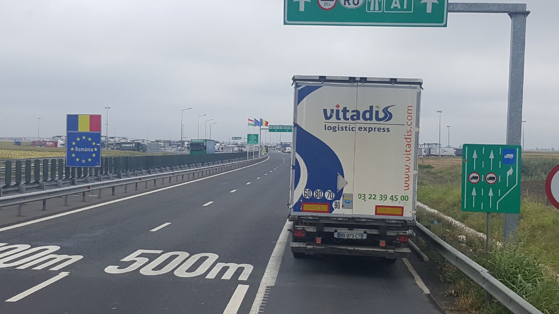 Vitadis road transport from Germany to Romania