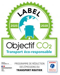 Label Objectif CO2 - VITADIS - 2025-2028 - Transport éco-responsable